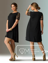 Load image into Gallery viewer, Big Size Dress 2018 Summer Dresses Plus Size Women Lace Dress
