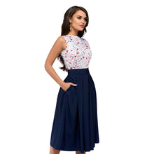 Load image into Gallery viewer, Summer Print Dress 2018 New Fashion