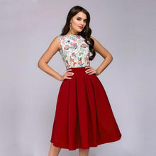 Load image into Gallery viewer, Summer Print Dress 2018 New Fashion