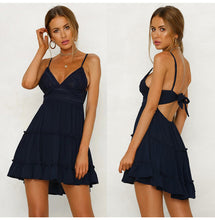 Load image into Gallery viewer, Summer Women Lace Dress Sexy