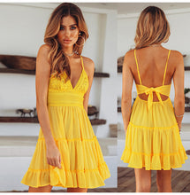 Load image into Gallery viewer, Summer Women Lace Dress Sexy